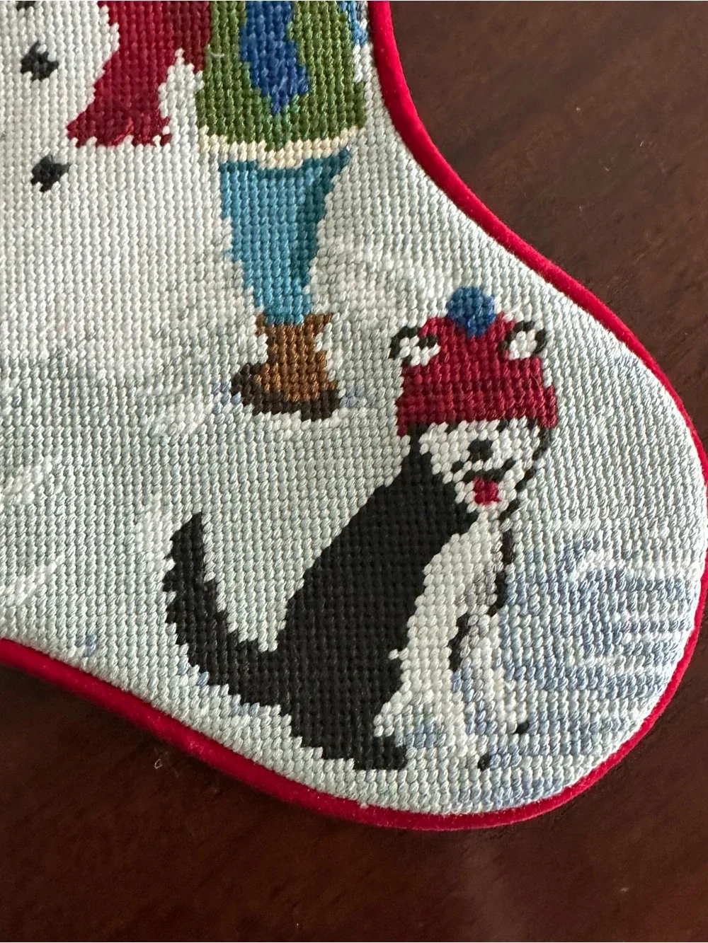 LL Bean Needlepoint 18
